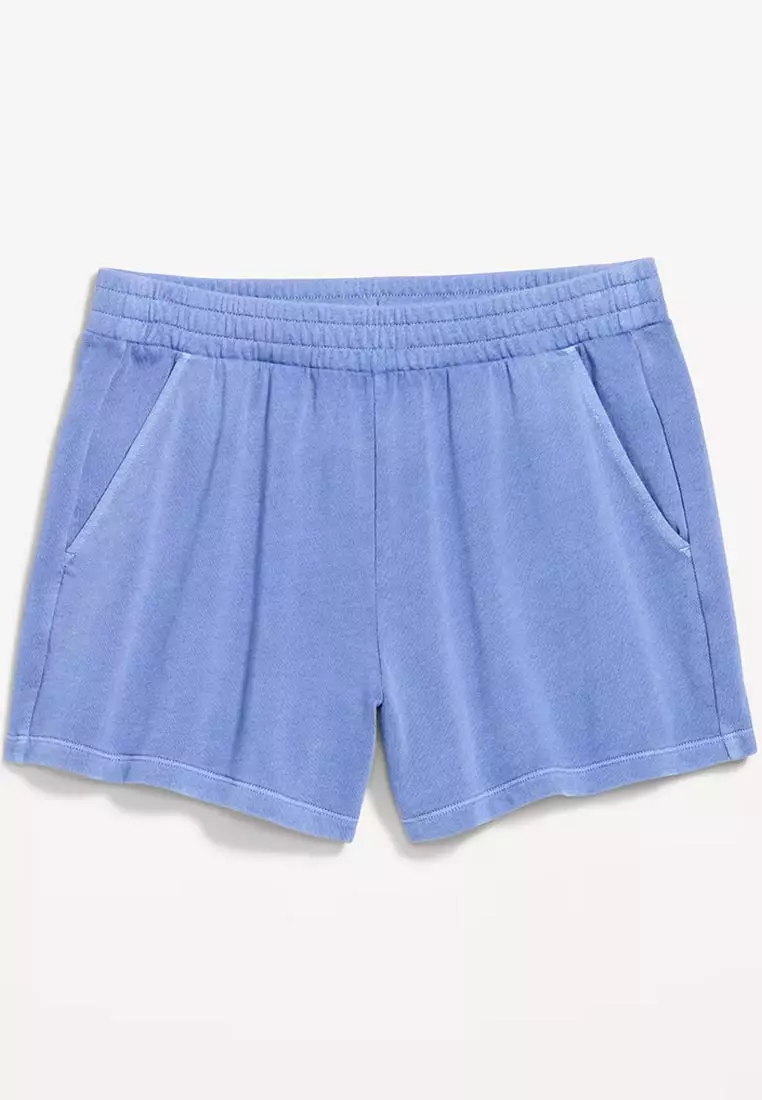 Extra High-Waisted Sweat Shorts -- 5-inch inseam