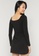 Hollister black Knit Short Dress 87EC2AA6BBC43DGS_1