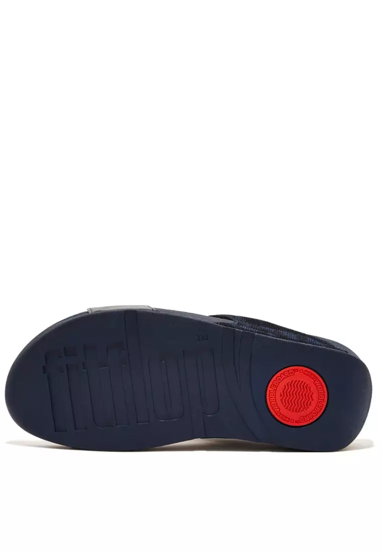 FitFlop LULU Women's Glitz Slides - Midnight Navy (ET6-399)