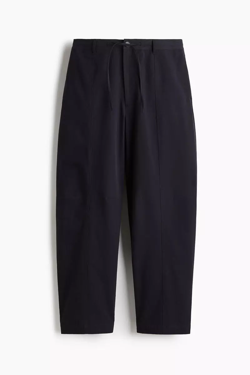 Baggy cotton trousers
