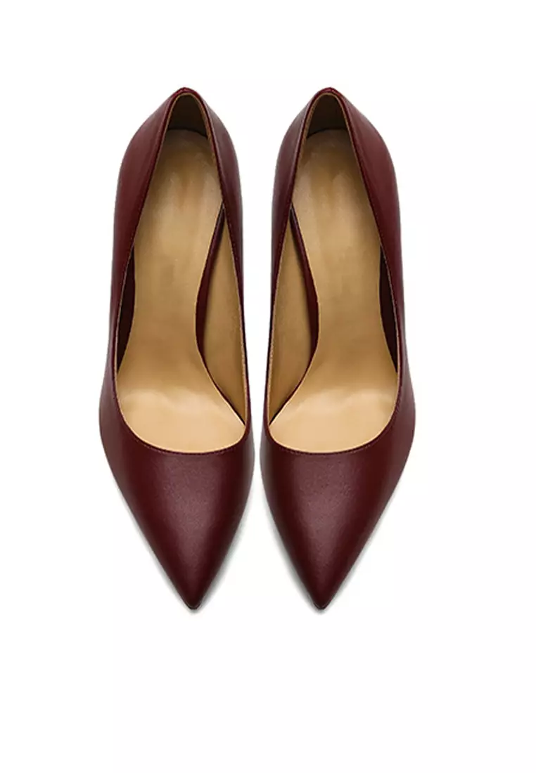 10CM Uniform Pointed High Heel Shoes HZL8211