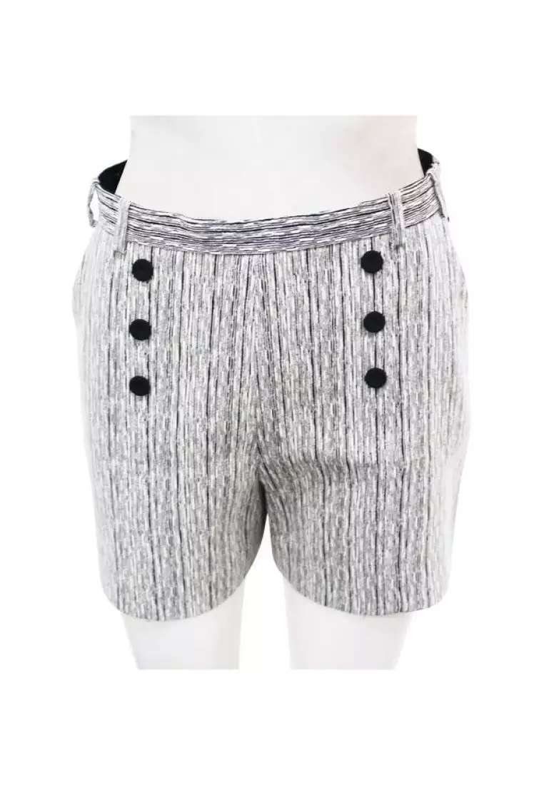 White designer clearance shorts