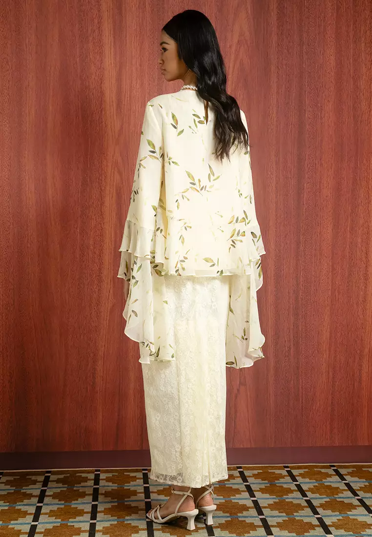 NOURA RUFFLE KURUNG SET