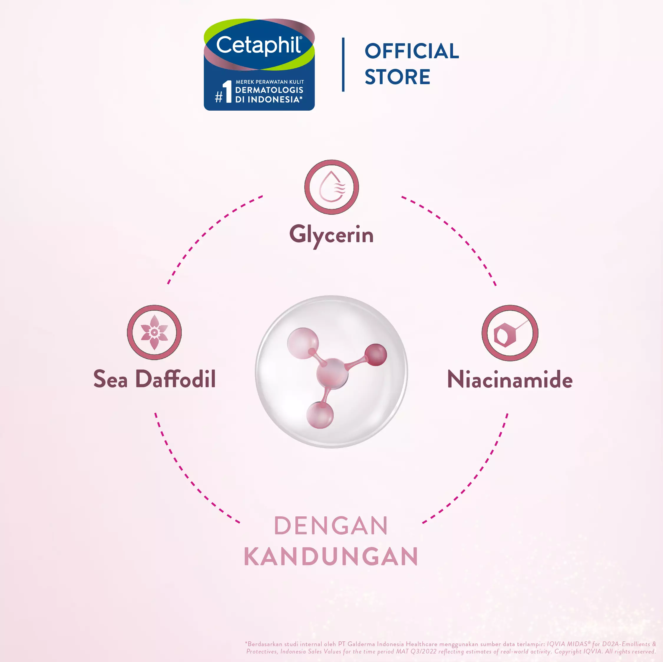 Cetaphil Bright Healthy Radiance Brightness Reveal Creamy Cleanser 100 G