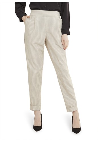Jual Evernoon Geysa Long Pants Celana Panjang Bergaris Bawahan