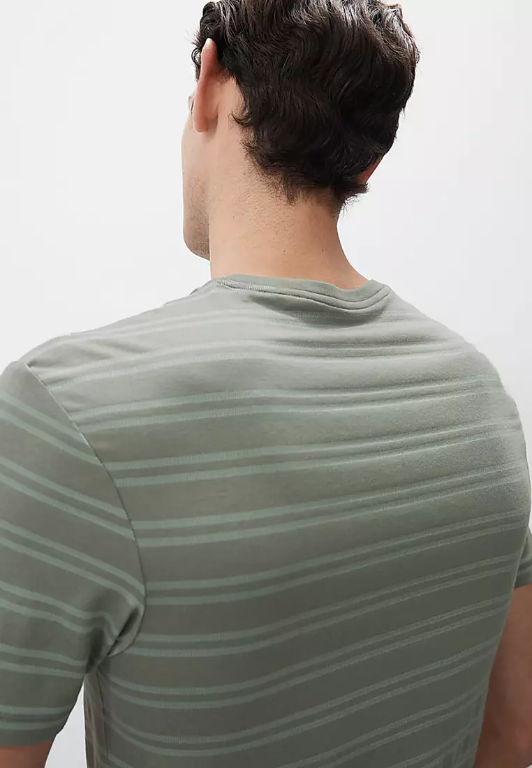 Supima Cotton Modal Striped T-Shirt Vest