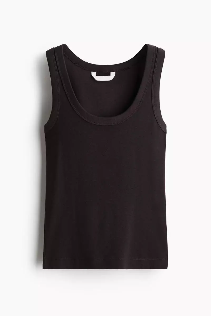 Fitted vest top
