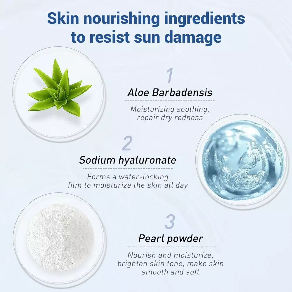 BREYLEE UV Sunscreen SPF 50+ - Krim Pelindung Wajah (40ml)