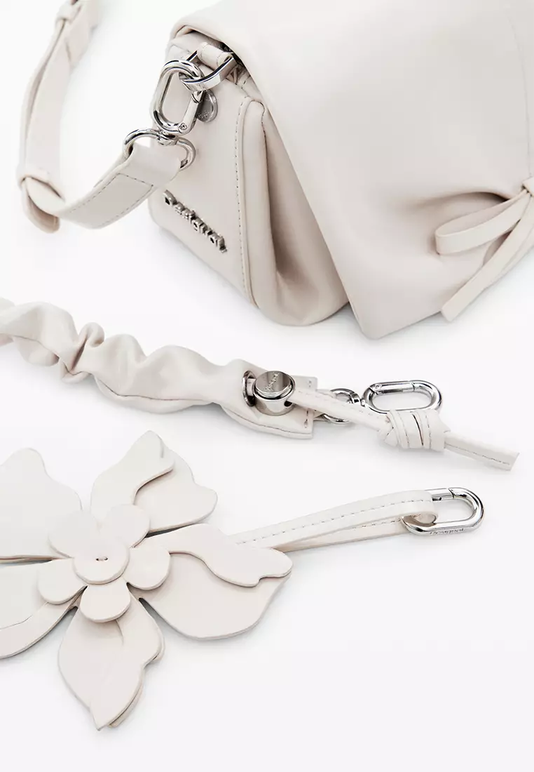 Shiny bow bag