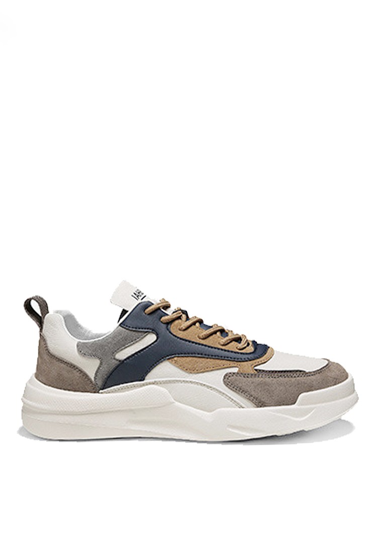 VANSA Vintage Paneled Casual Sneakers VPM-T96