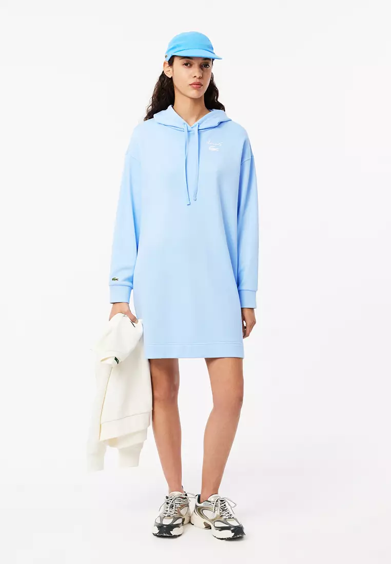 Oversized Logo Sweatshirt Dress