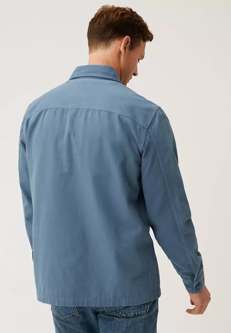 Jual Marks & Spencer Pure Cotton Utility Overshirt Original 2024 ...