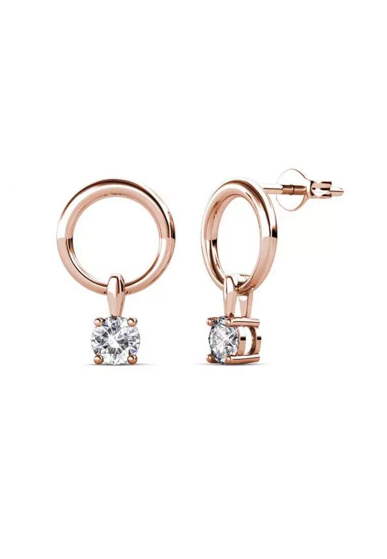 Octavia Earring RG - Anting Crystal Swarovski® by Her Jewellery