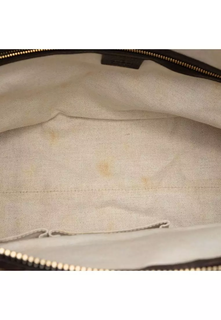 Pre-Loved Gucci Diamante Canvas Catherine Tote