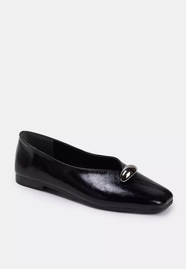 Square Toe Ballerinas