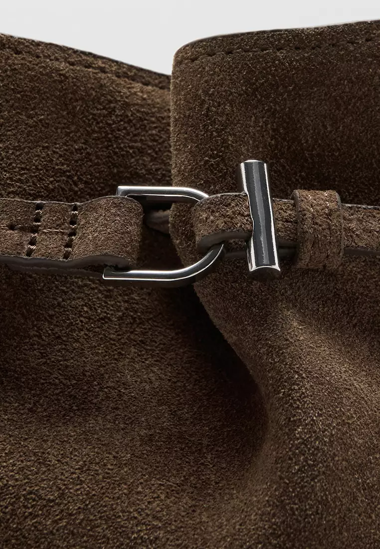 Suede Shoulder Bag