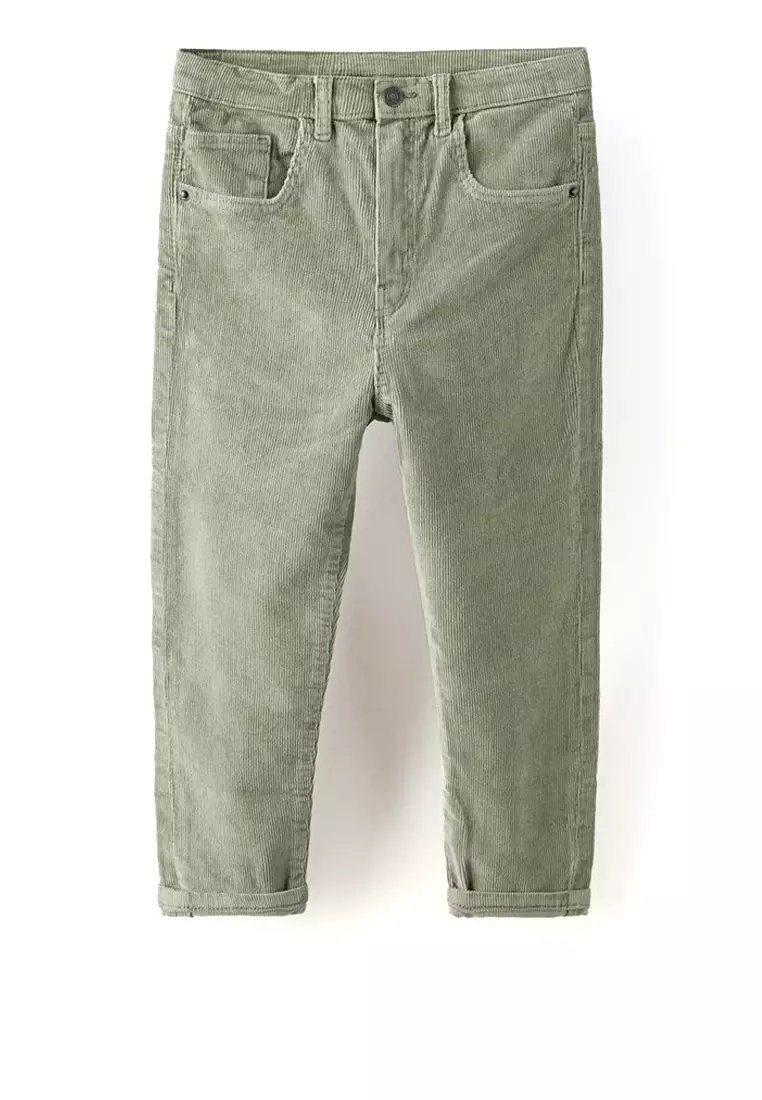 Slim Fit Corduroy Pants