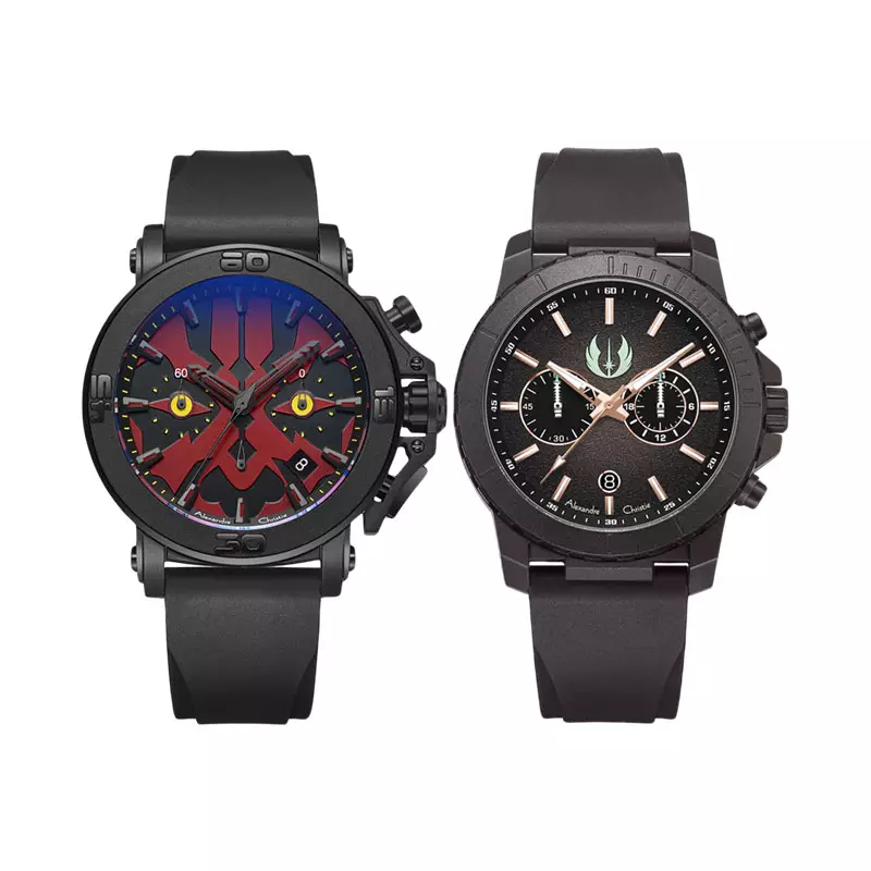 Jam Tangan Alexandre Christie X Star Wars Bundling Obiwan Kenobi & Darth Maul Edition Limited Edition