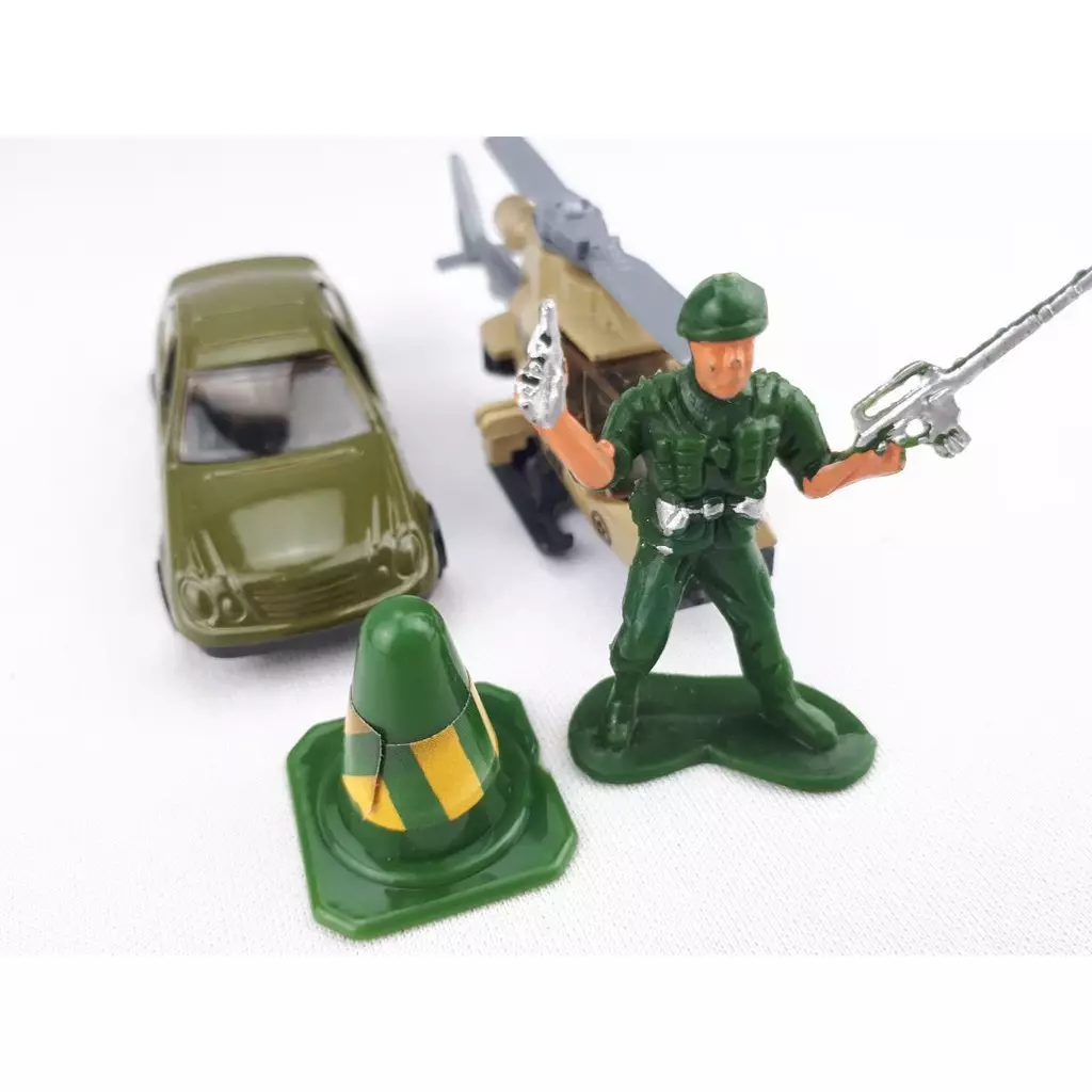 10pcs Mainan Anak Die Cast - Military