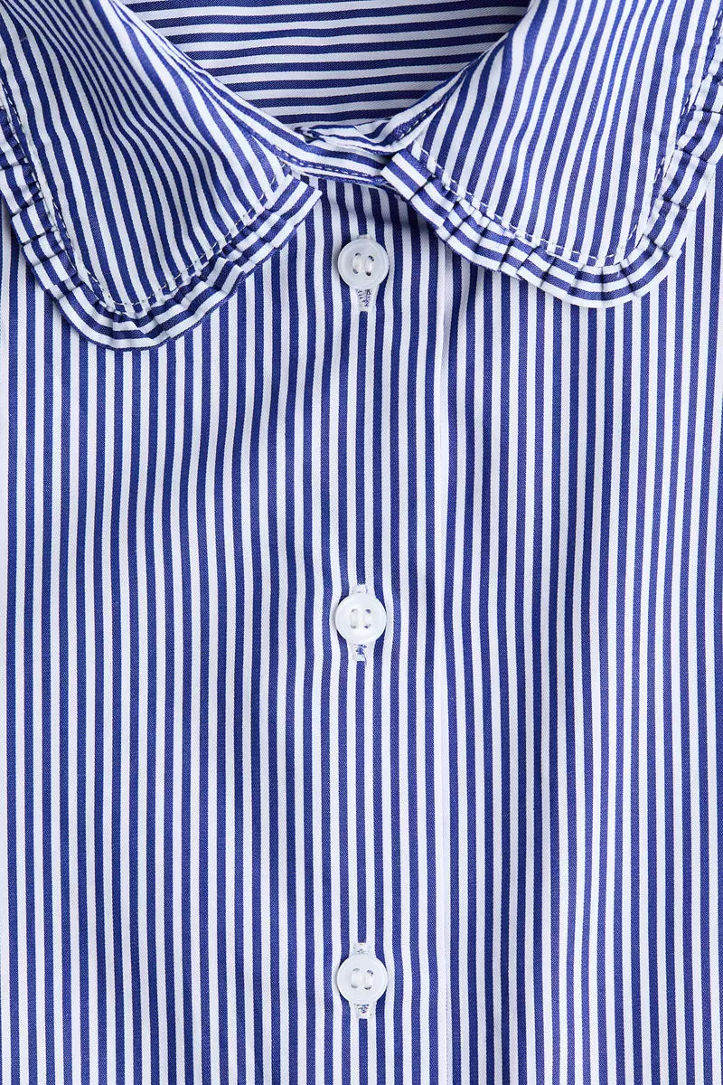 Cotton poplin shirt