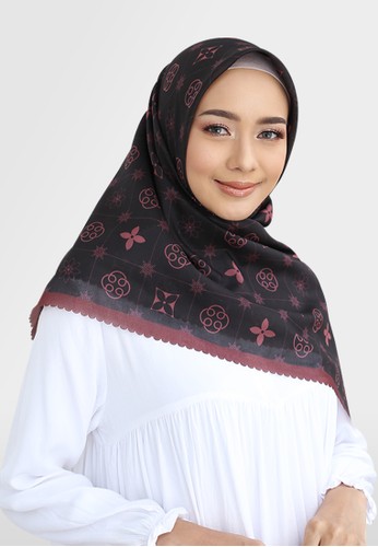 Authentism.id black Exclusive Scarf Collection - Monogram Series - Jade 94C53AAB07E33DGS_1