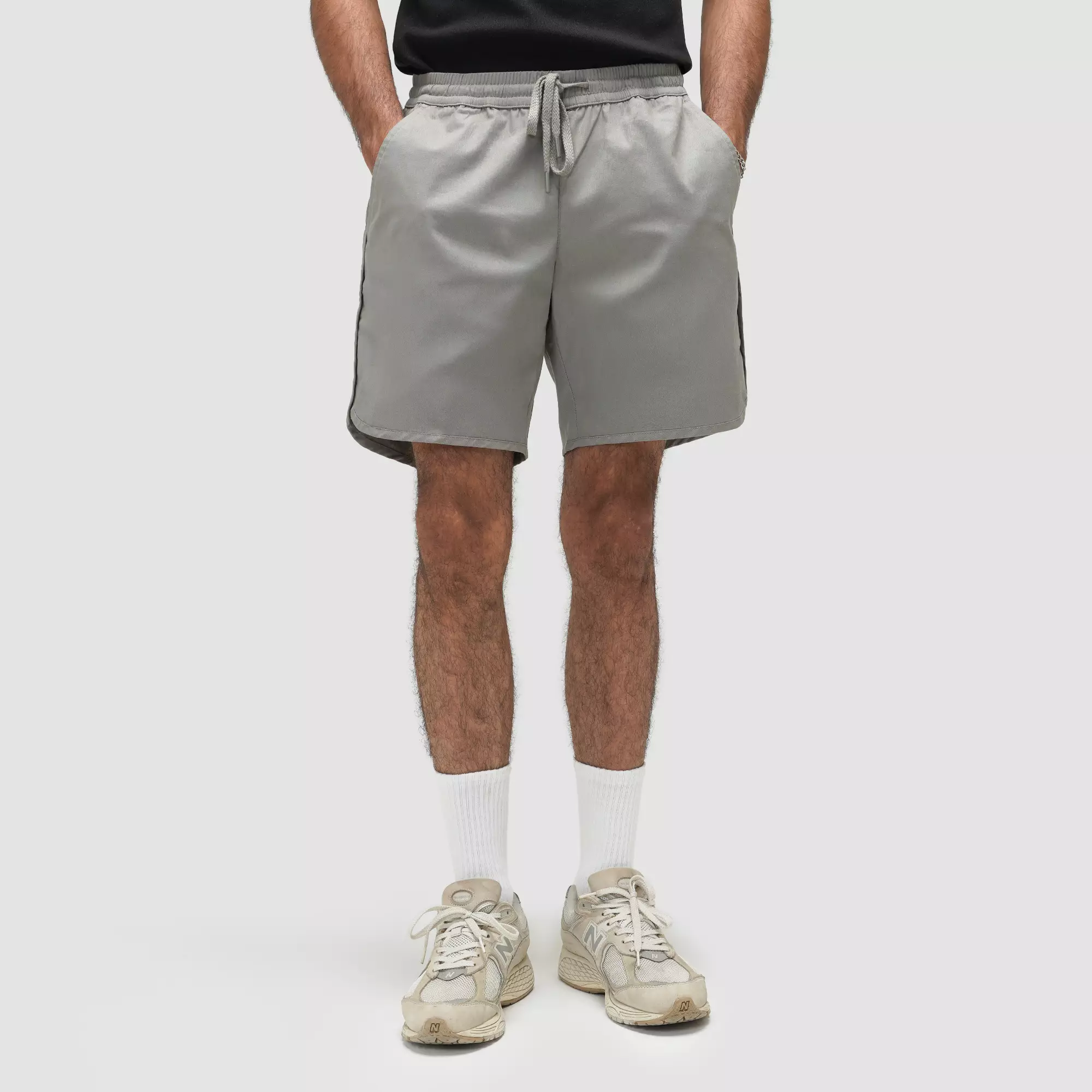 CELCIUS Drawstring Court Celana Pendek L03000649C Grey