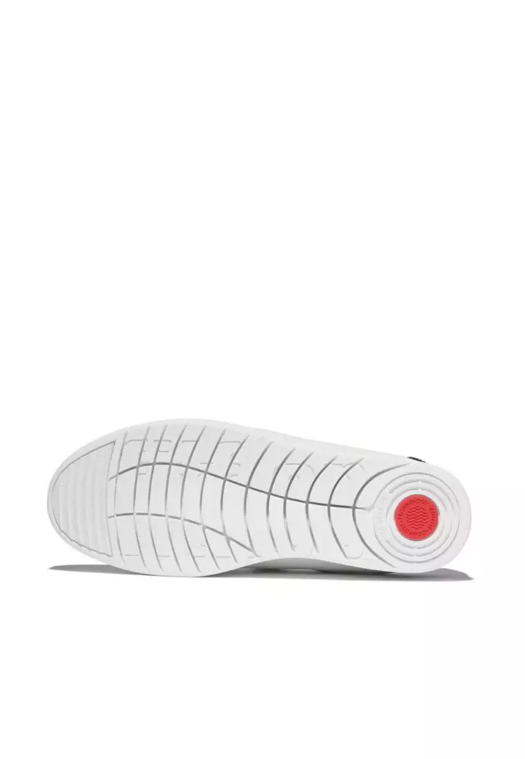 Rally Crystal-Backtab Leather Strap Sneakers
