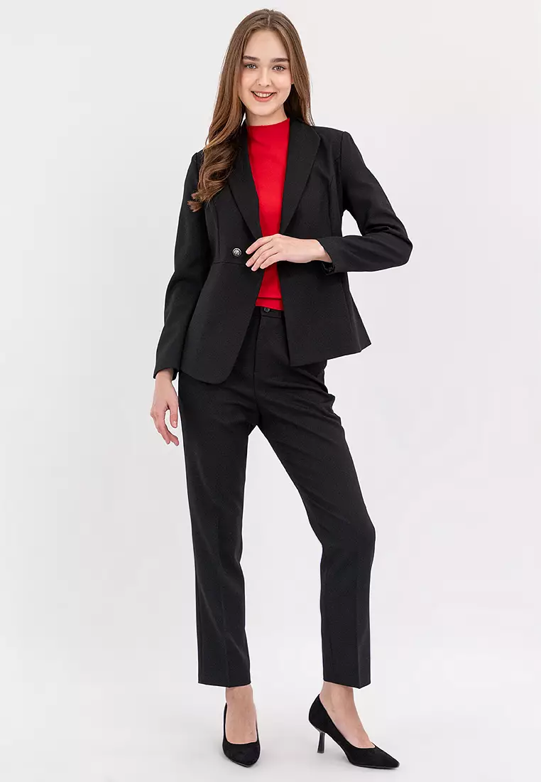 Buy Well Suited Chic Suit Blazer with Pants 2025 Online ZALORA