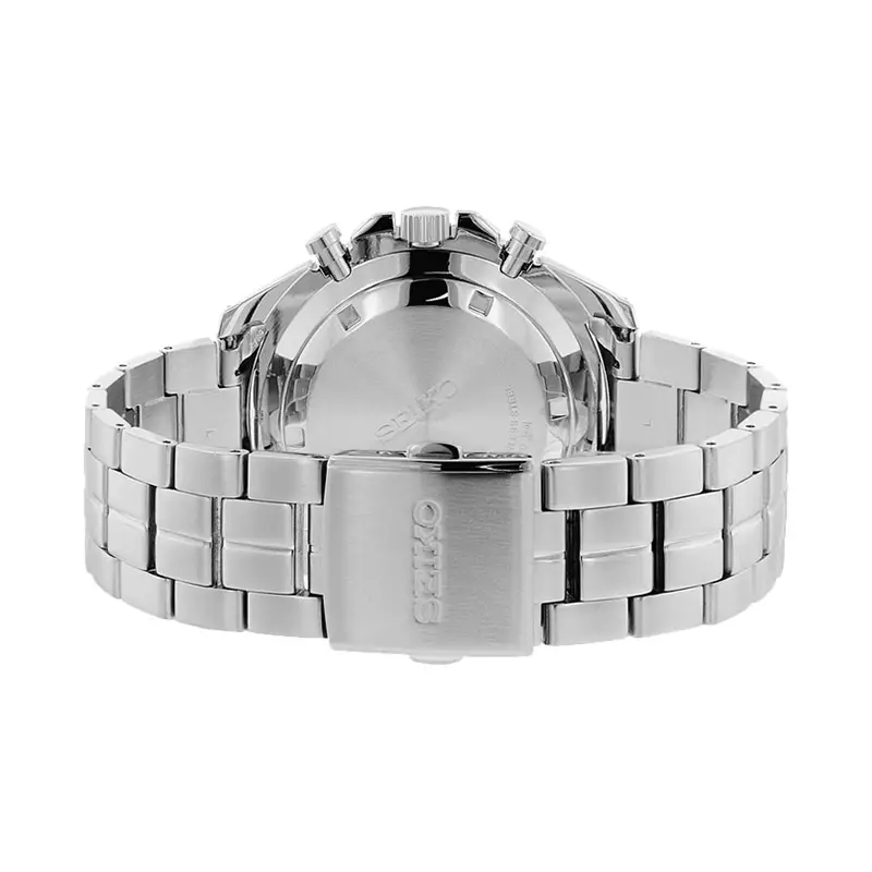 Jam Tangan Pria Seiko Chronograph SSB345P1 Neo Sport Navy Dial Stainless Steel Strap