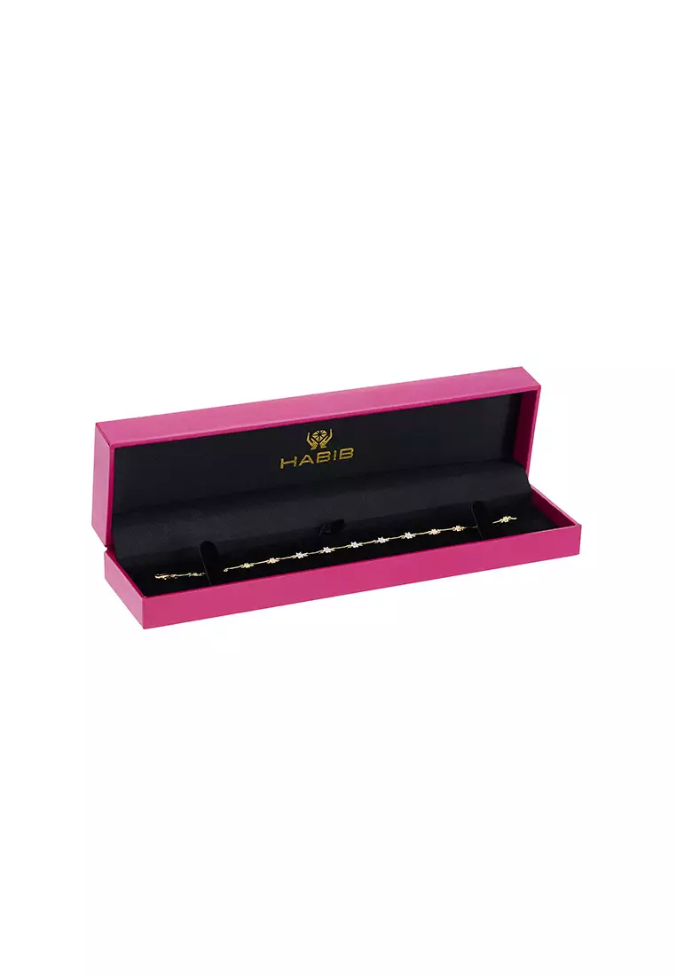 HABIB Diamond Bracelet in 375/9K Yellow Gold 682180225