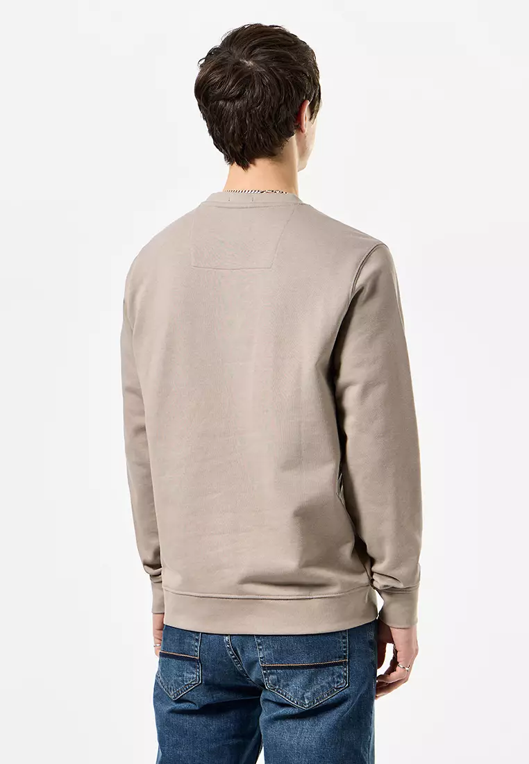 MENS BARK FERRER BADGE SWEAT