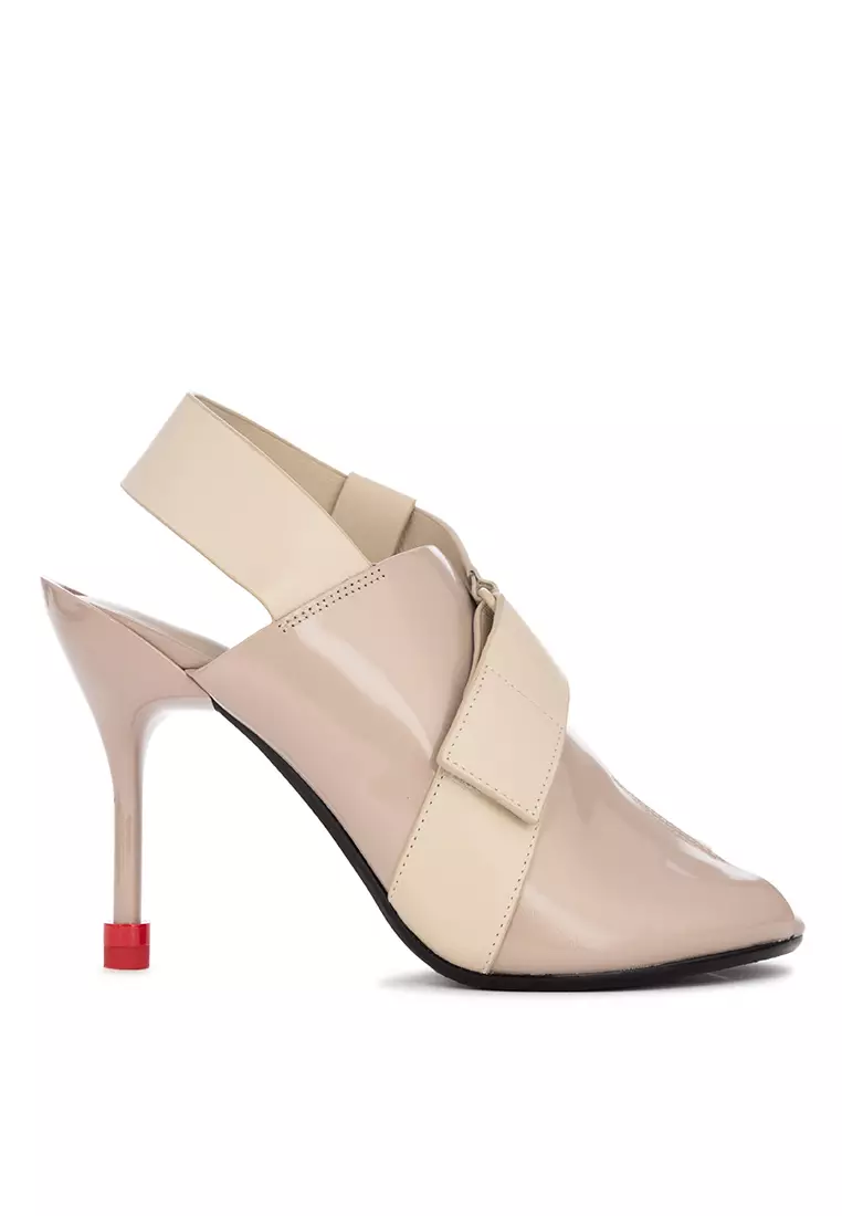 Buy United Nude Lev Nomad Hi Heels in Beige 2023 Online | ZALORA