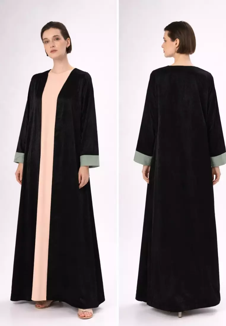Eshma Open Abaya Set