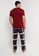 Hollister red Flannel Jogger Set F8D86AAE31C284GS_2