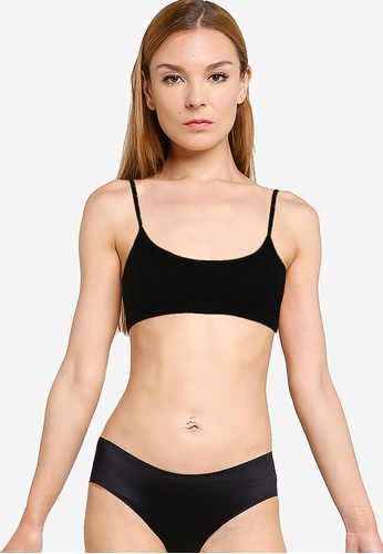 Cotton On Body black Seamless Scoop Bralette BF024US4881E1AGS_1