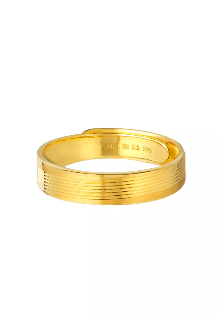 TOMEI x XIFU Wholeheartedly Ring, Yellow Gold 999