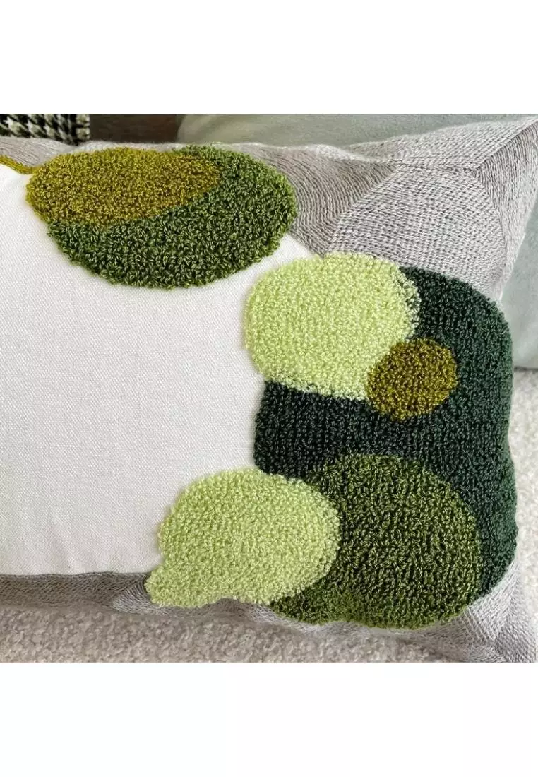 Buy DILAS HOME Moss Green Cushion Cover Online ZALORA Malaysia