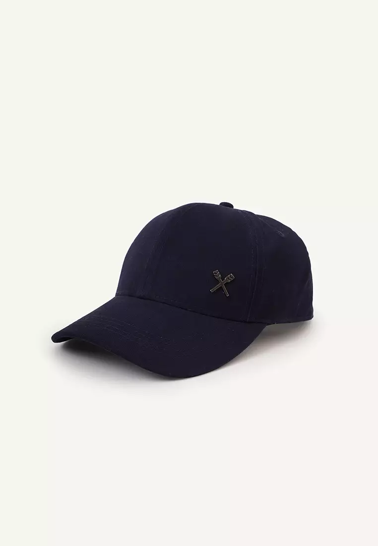 Baseball Cap With Metal Oar