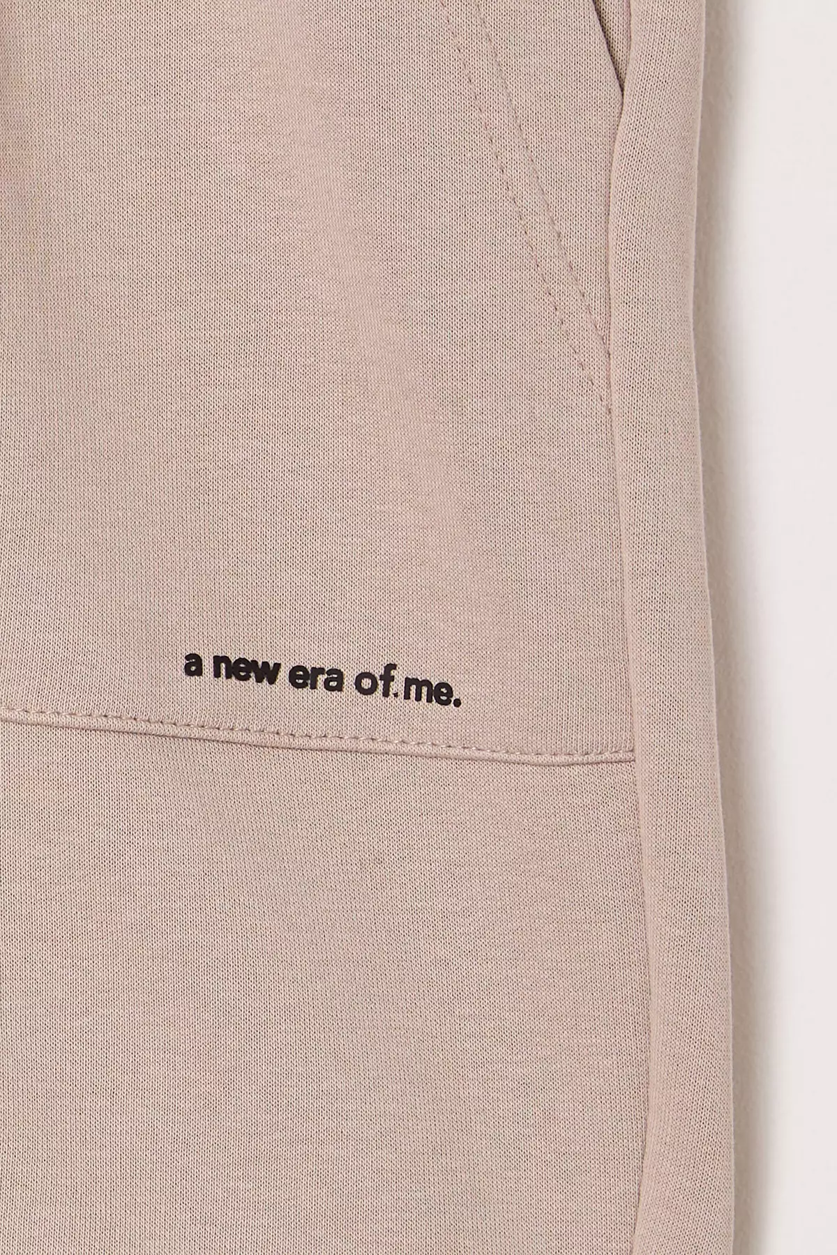 Plus Size Text Printed Shorts