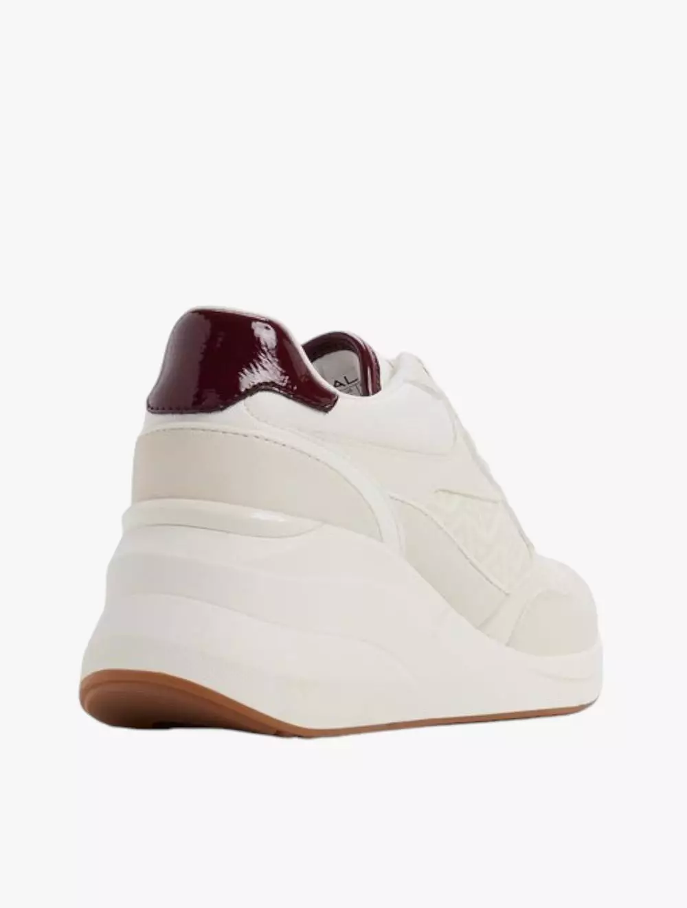 Aldo Asiejan Women's Wedge Sneakers - White Combo