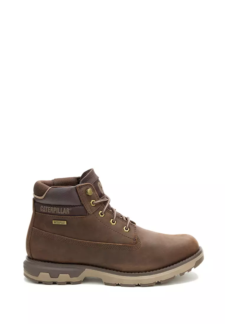 Buy Caterpillar Men's Pursue Waterproof Boots Bitter Chocolate