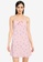 Cotton On pink Woven Petite Ivy Tie Front Mini Dress 5AA7EAA5BA20B3GS_1