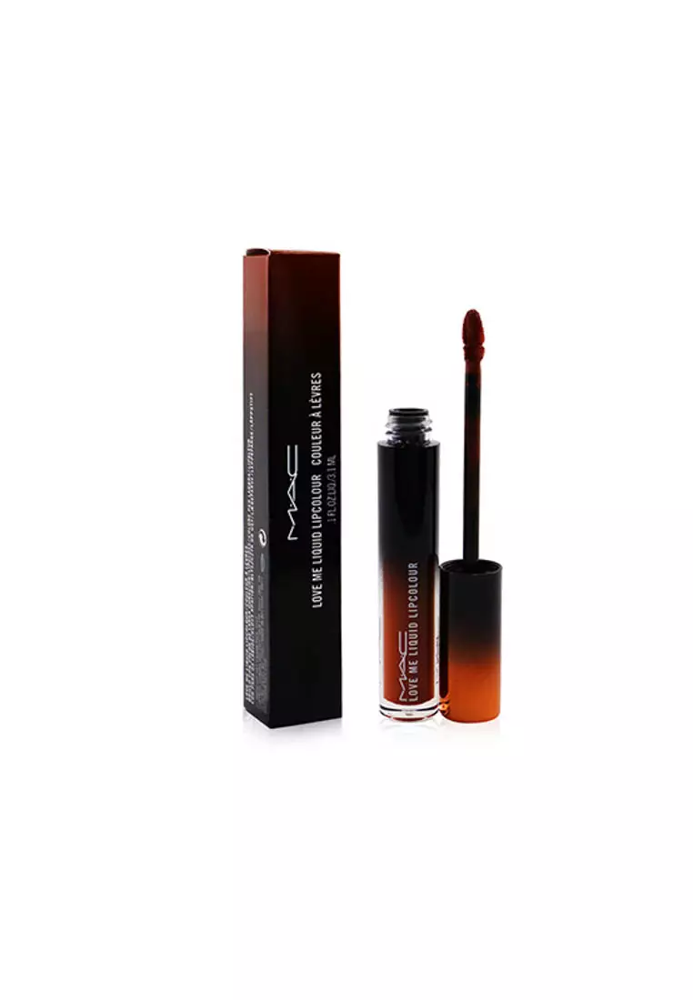 Discount on Mac  shoes - SKU: Mac - Love Me Liquid Lipcolour - # 487 My Lips Are Insured (Intense Burnt Orange) 3.1ml/0.1oz