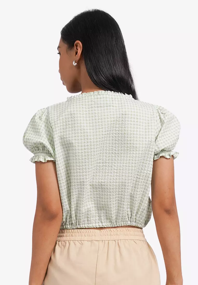 Sweetheart Button Up Blouse