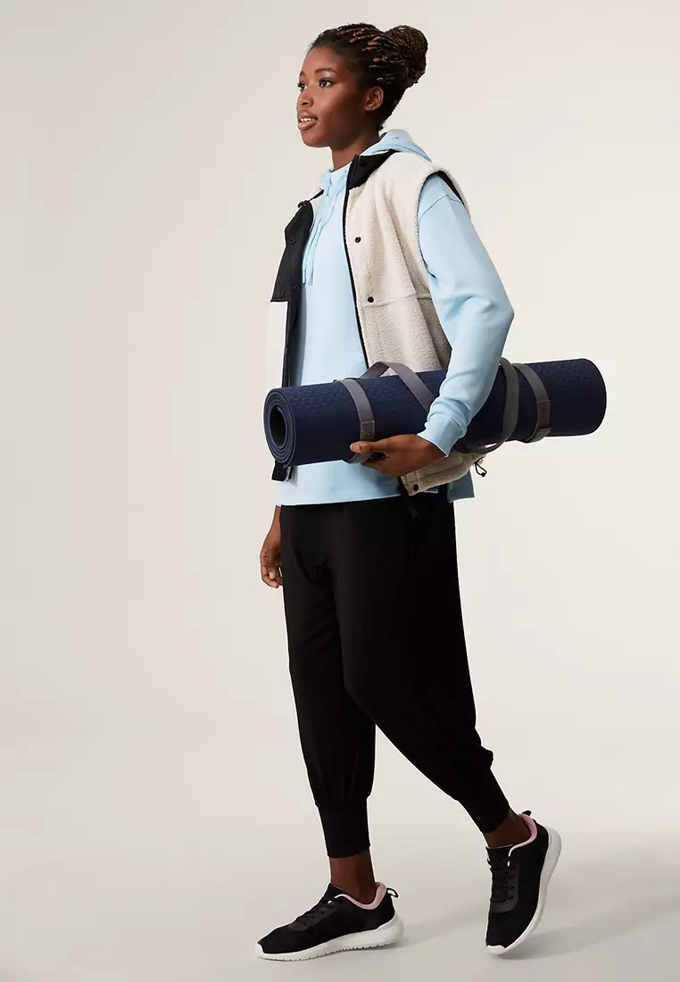 Hooded Relaxed Long Sleeve Yoga Hoodie