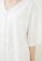 LC WAIKIKI white V-Neck Striped Short Sleeve Poplin Women's Pajamas Set F2AD9AA92CDA24GS_5