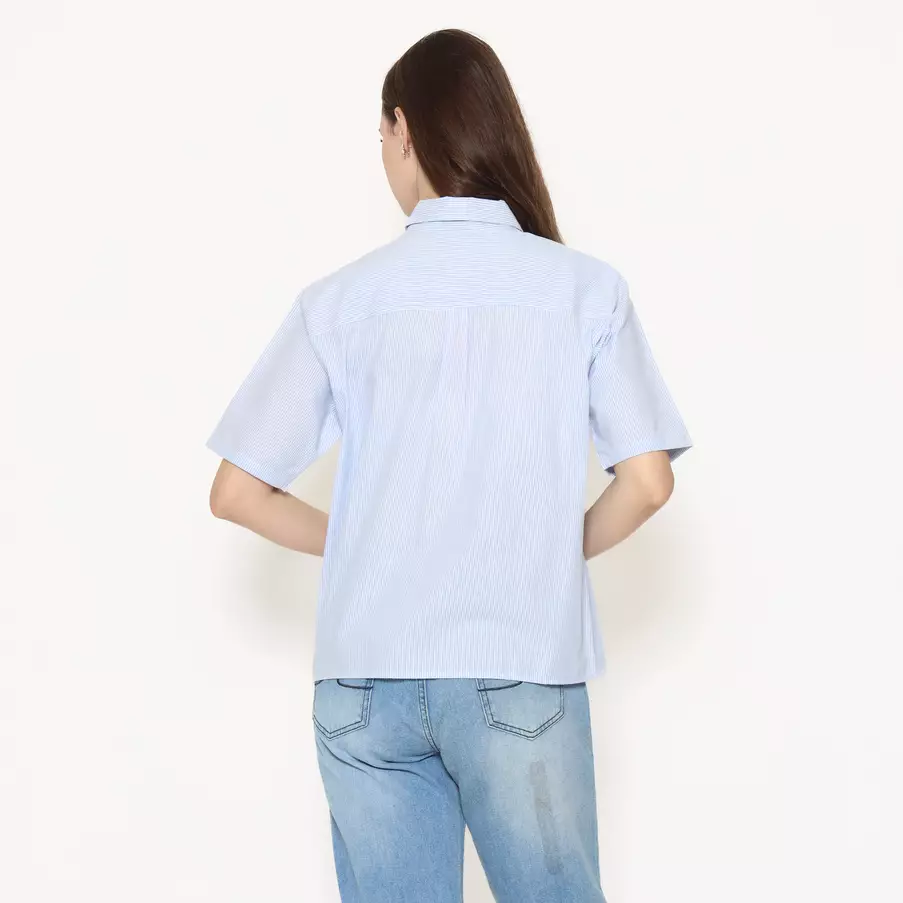 Rodeo - Blouse Wanita - Levina Blouse - Blue