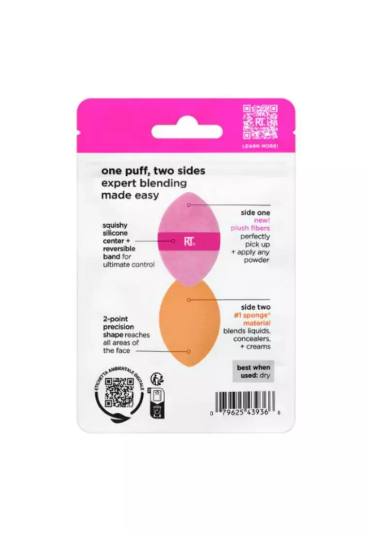 Real Techniques 100090 Miracle 2 in 1 Poweder Puff