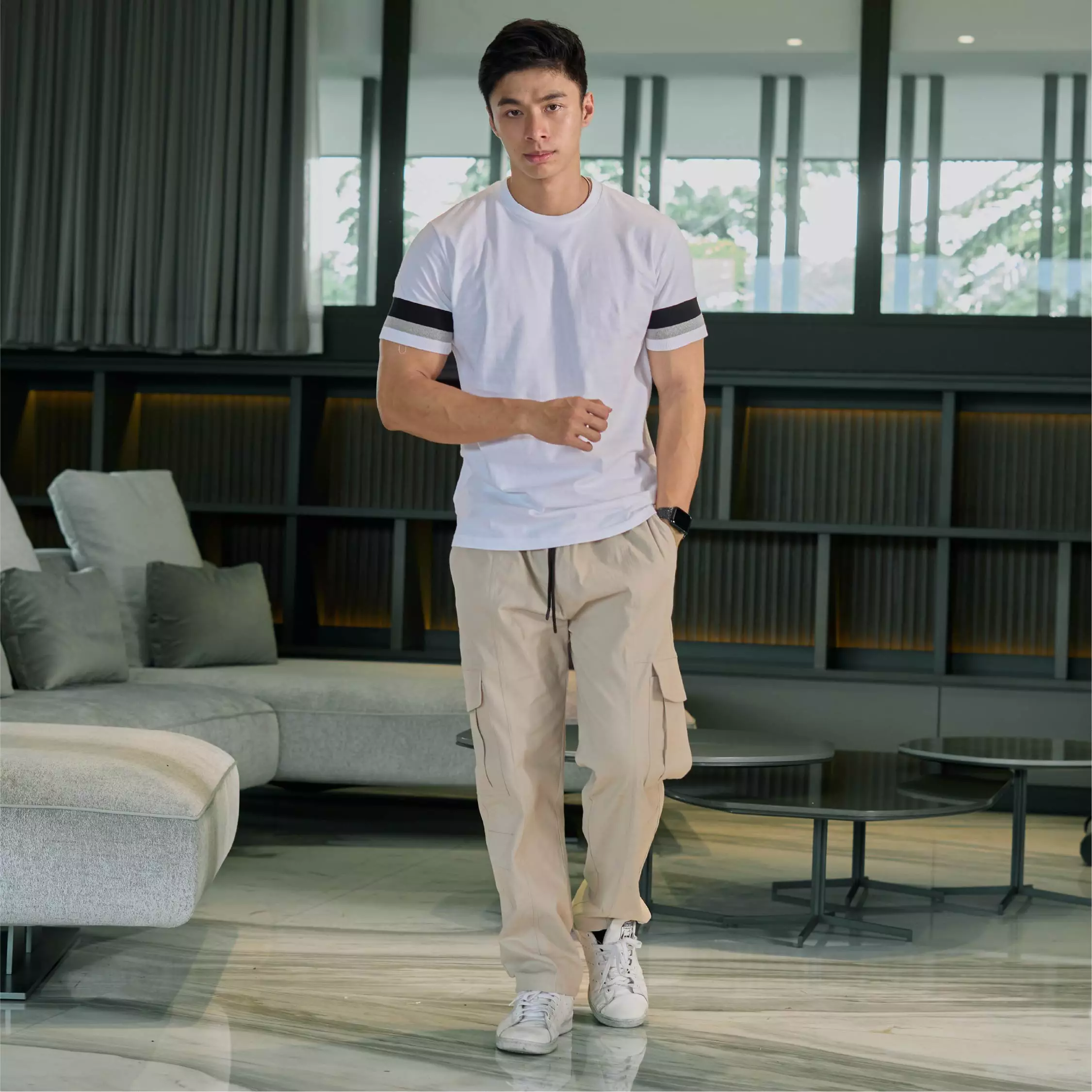 Kale Dios White / Tshirt Pria Premium Cotton  Lengan Pendek