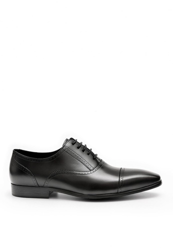 Twenty Eight Shoes black VANSA Top Layer Cowhide Oxford Shoes VSM-F81932 9621CSH8406446GS_1